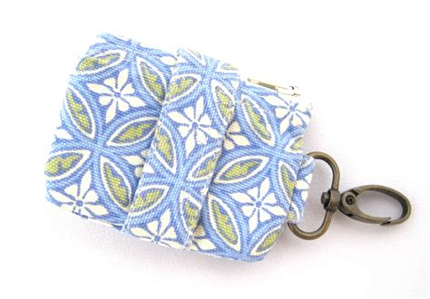 coin purse with key ring.